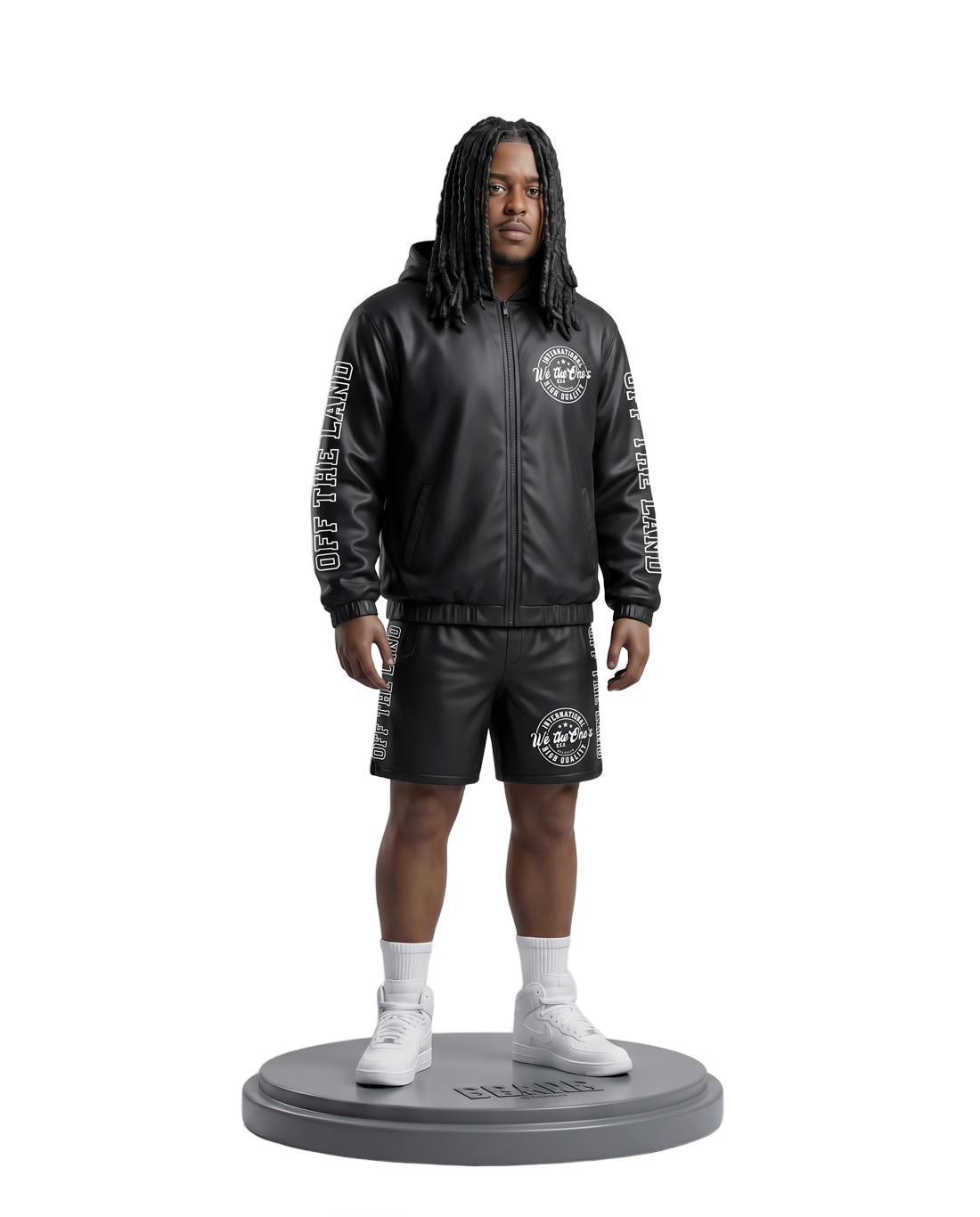 Off The Land collectible figure in the Drop 001 black set