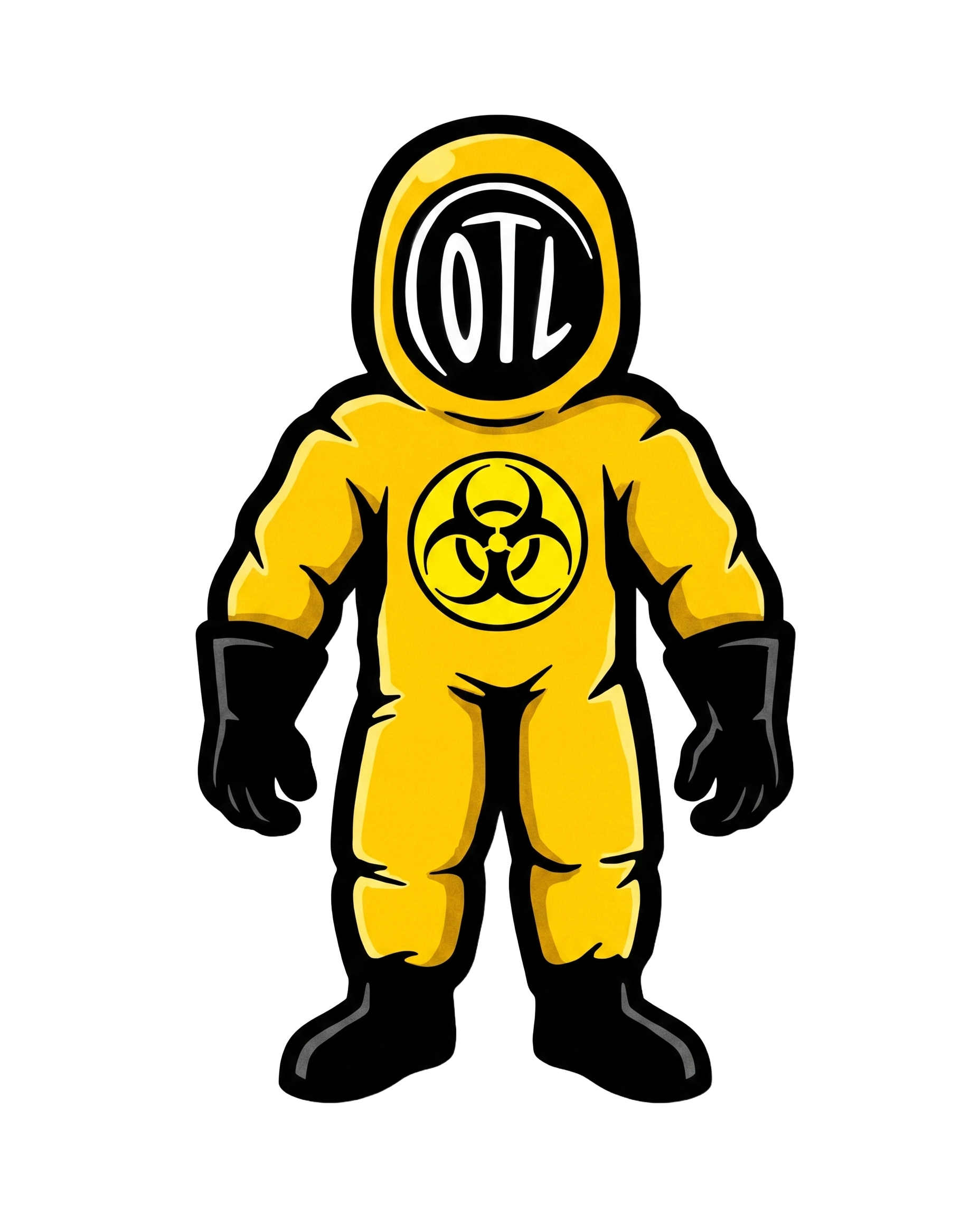 OTL hazmat mascot